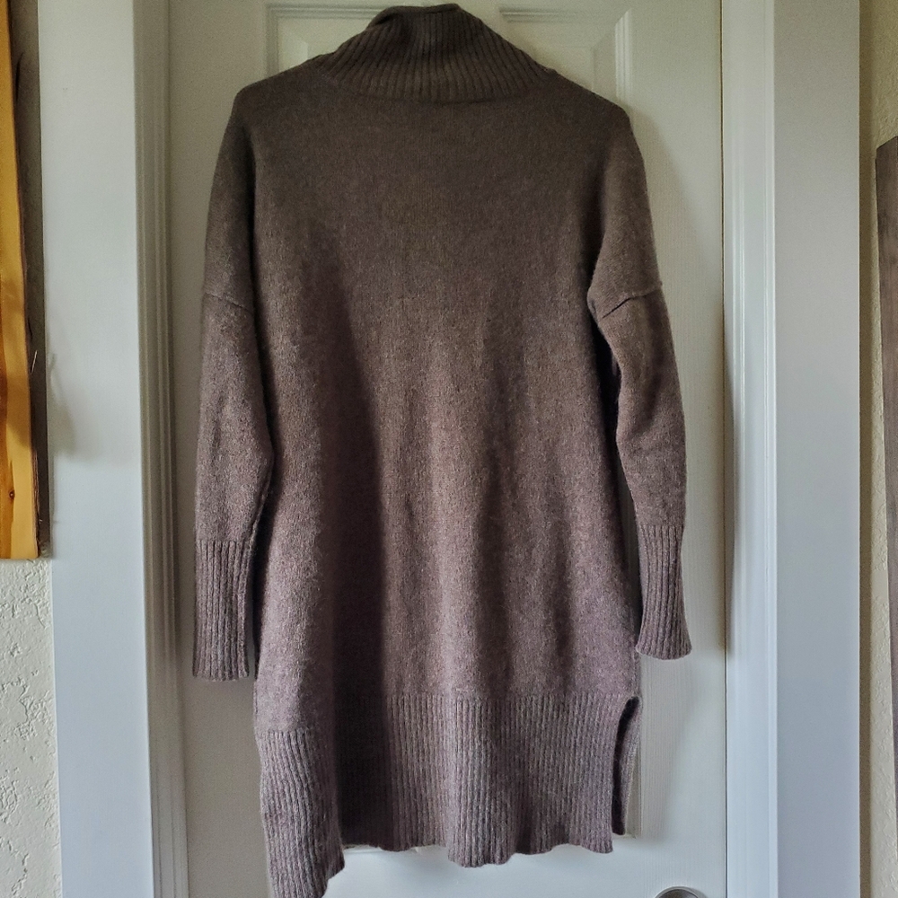 Peruvian Connection Brown Button-Up Cardigan - image 8